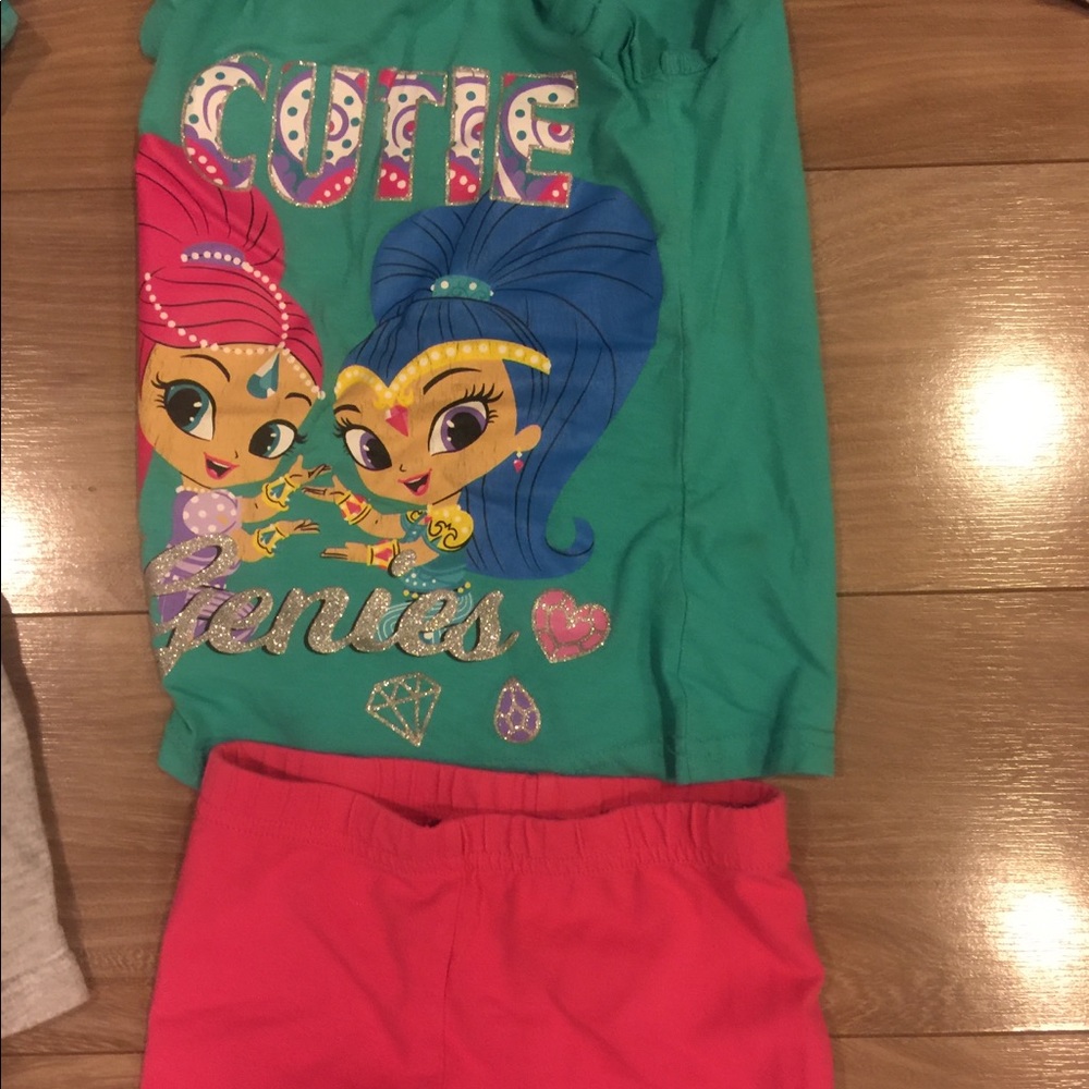 Shimmer and shine girls outfit